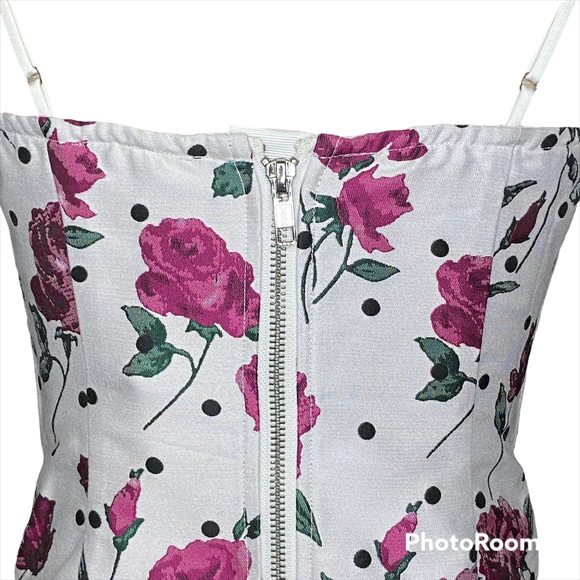 For Love & Lemons Bobbie Floral Corset Top - Picture 9 of 13